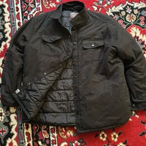 Rugged elements XXL insulated button up jacket